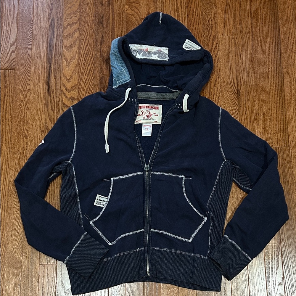 True Religion Navy Jacket